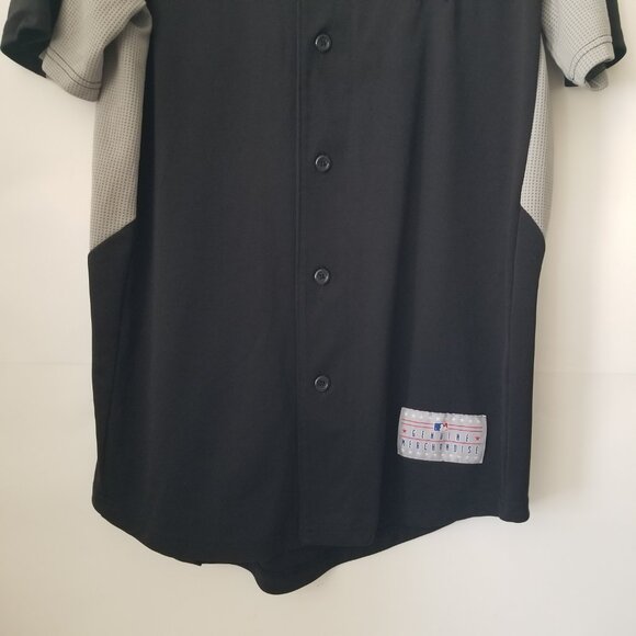 Arizona Diamondbacks MLB Original Merchandise Men M Black Button Up Jersey Shirt - Picture 5 of 16